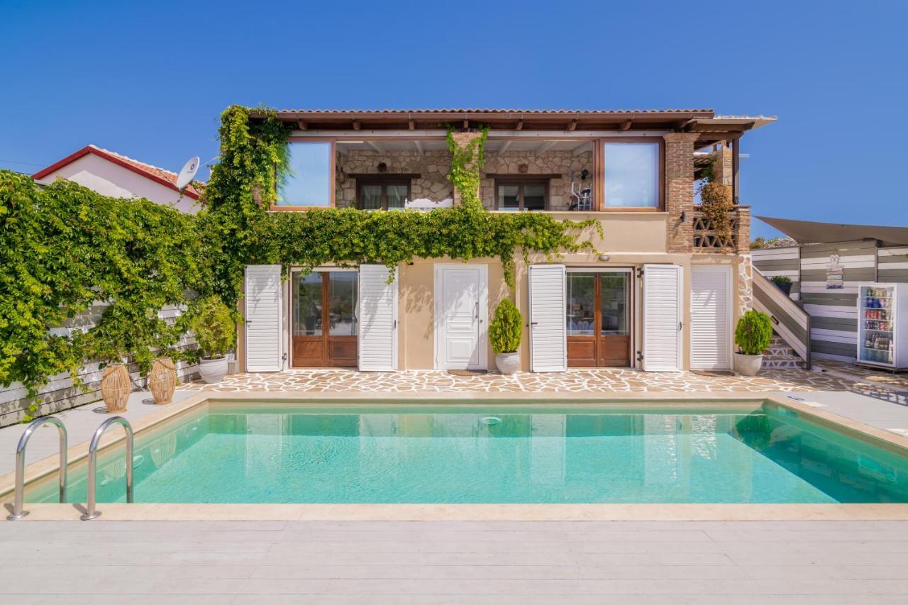Villa Tramonto With Private Heated Pool, By Zantewize Volímai Buitenkant foto