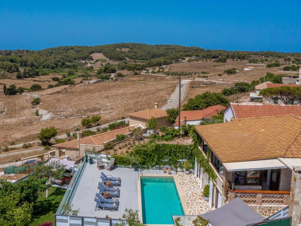 Villa Tramonto With Private Heated Pool, By Zantewize Volímai Buitenkant foto